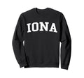 Iona Fl Distressed White Varsity Sweatshirt - Graphic Print Men Women - T-Shirt, Sweatshirt, Hoodie