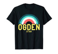 Ogden Utah Rainbow T-Shirt - Graphic Print Men Women - T-Shirt, Sweatshirt, Hoodie