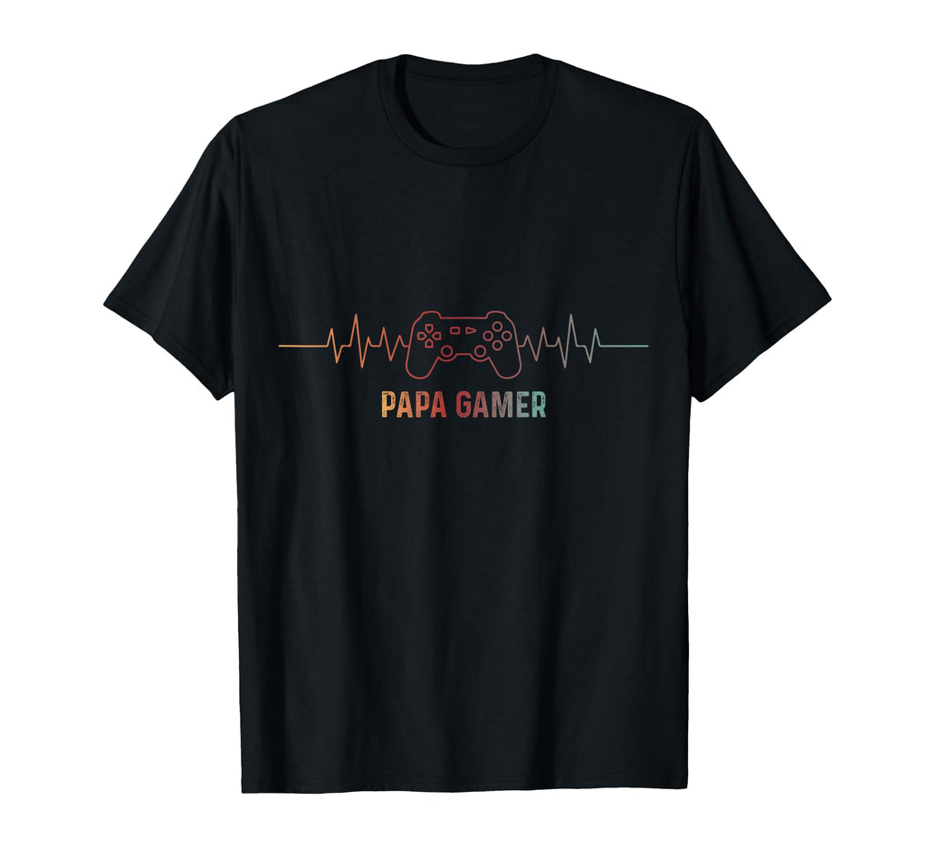Gift Dad Fathers Day Geek Dad Heartbeat T-Shirt - Unique Graphic Men Women - T-Shirt, Sweatshirt, Hoodie