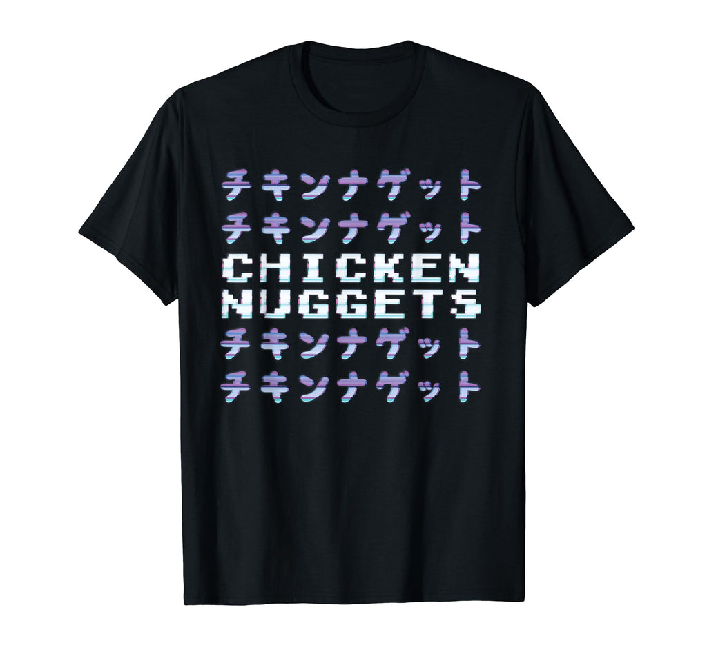 Chicken Nuggets Japanese Kanji T-Shirt - Fun Novelty Design Unisex - T-Shirt, Sweatshirt, Hoodie