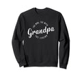 Grandpa Myth Legend Distressed Sweatshirt - Minimalist Print Men Women - T-Shirt, Sweatshirt, Hoodie
