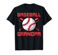 Grandpa Baseball Fathers Day T-Shirt - Casual Everyday Wear Men Women - T-Shirt, Sweatshirt, Hoodie
