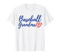 Baseball Grandma Heart Matching Family T-Shirt - Graphic Print Unisex - T-Shirt, Sweatshirt, Hoodie