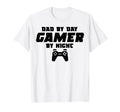 Happy Fathers Day 2021 Dad Day Gamer T-Shirt - Custom Art Print for Adults - T-Shirt, Sweatshirt, Hoodie