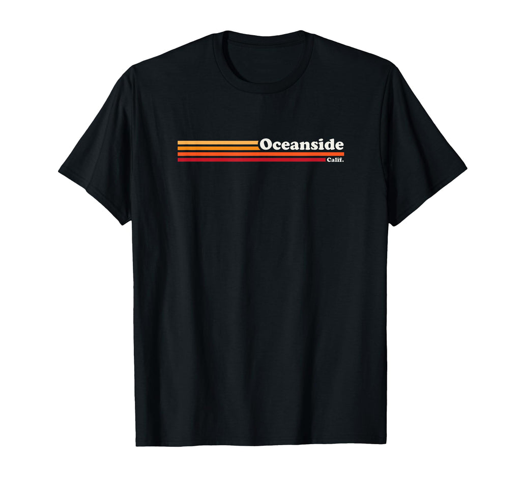 1980S Oceanside California T-Shirt - Fun Novelty Design Unisex - T-Shirt, Sweatshirt, Hoodie