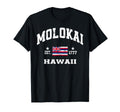 Molokai Hawaii Hi State Athletic T-Shirt - Minimalist Print Men Women - T-Shirt, Sweatshirt, Hoodie