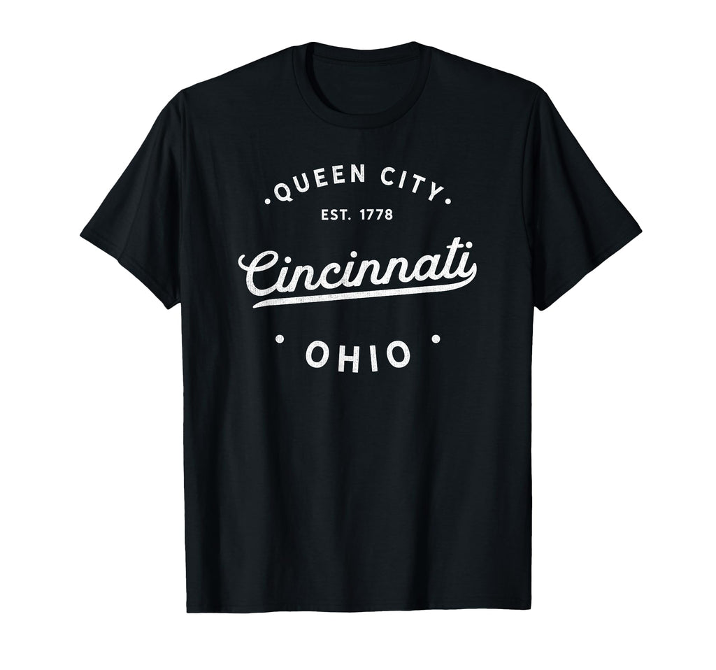 Cincinnati Ohio Pride Usa Novelty T-Shirt - Unique Graphic Men Women - T-Shirt, Sweatshirt, Hoodie