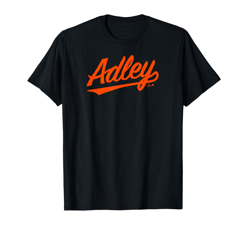Adley Rutschman Baltimore Text T-Shirt - Graphic Print for Adults - T-Shirt, Sweatshirt, Hoodie