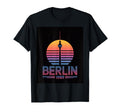 Berlin 1989 City Skyline Sunset T-Shirt - Graphic Print Men Women - T-Shirt, Sweatshirt, Hoodie