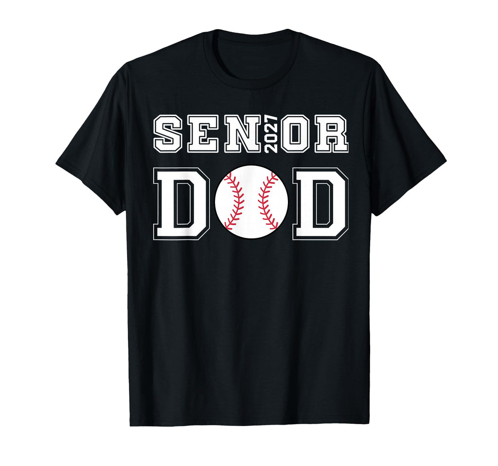 Class 2027 Baseball Dad Senior T-Shirt - Custom Art Print Unisex - T-Shirt, Sweatshirt, Hoodie