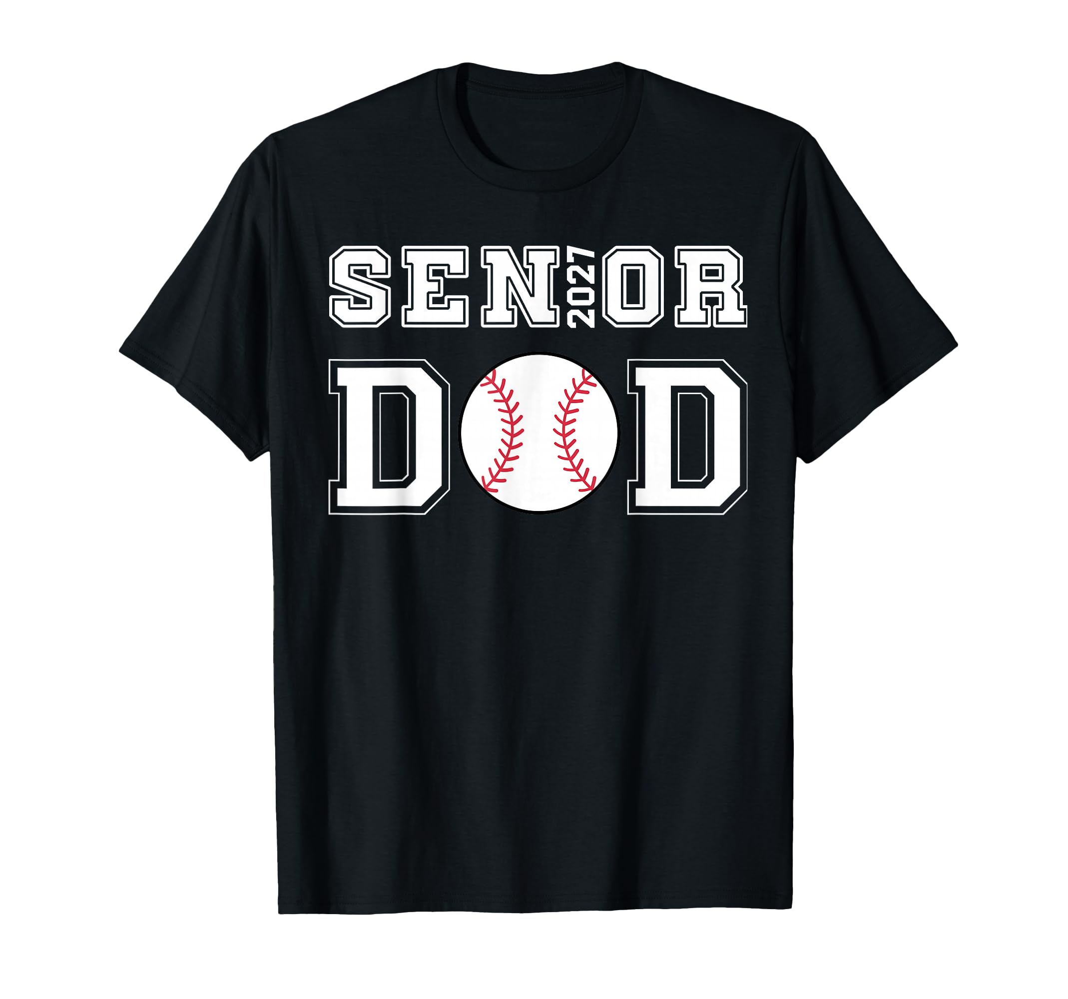 Class 2027 Baseball Dad Senior T-Shirt - Custom Art Print Unisex - T-Shirt, Sweatshirt, Hoodie