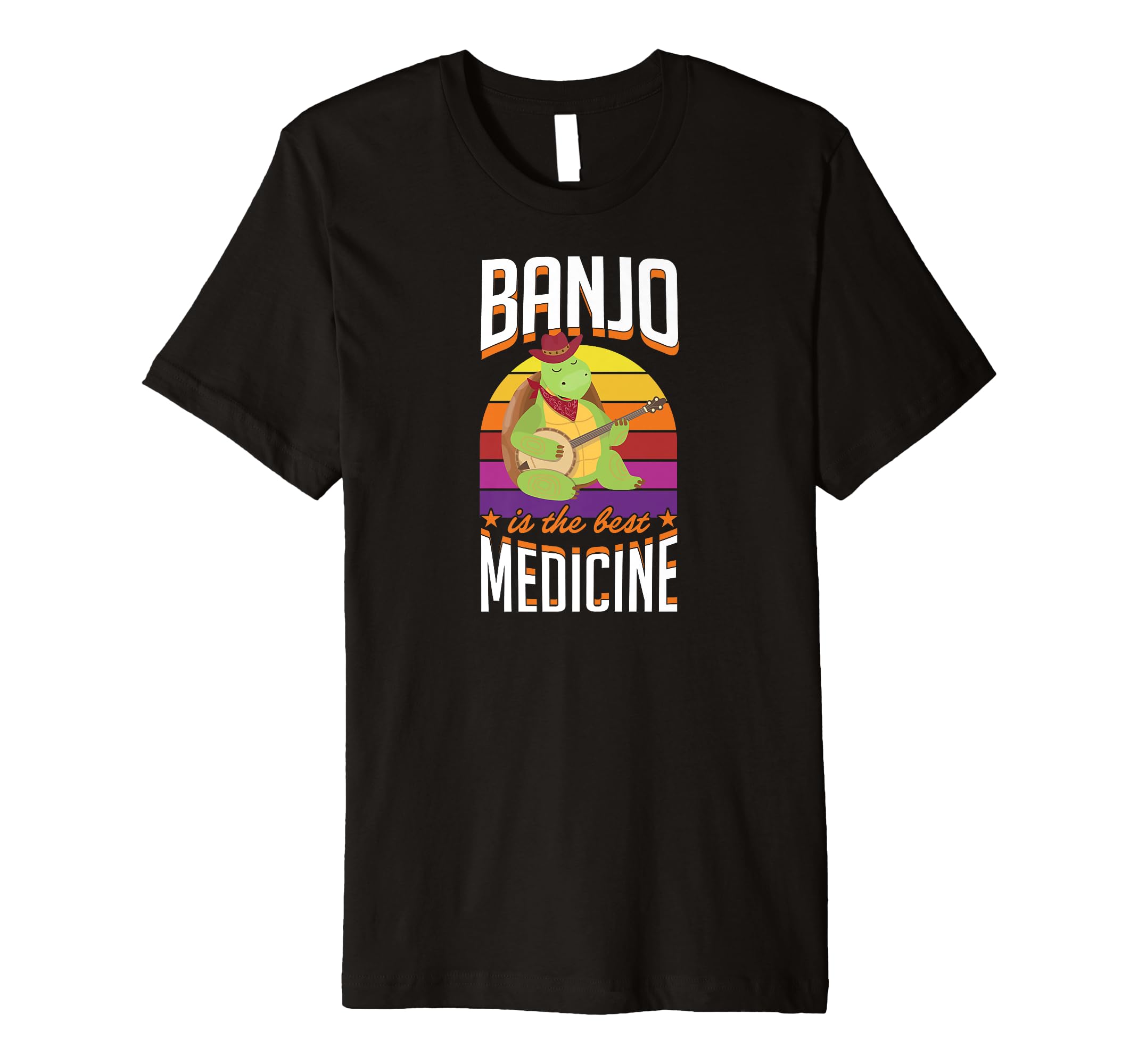 Banjo Is Best Medicine Banjo T-Shirt - Graphic Print Unisex - T-Shirt, Sweatshirt, Hoodie