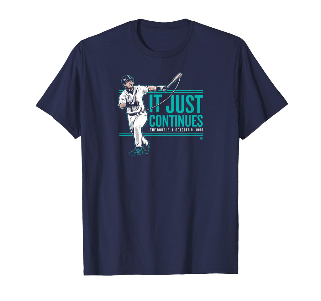 Edgar Martinez Double Seattle T-Shirt - Fun Novelty Design for Adults - T-Shirt, Sweatshirt, Hoodie