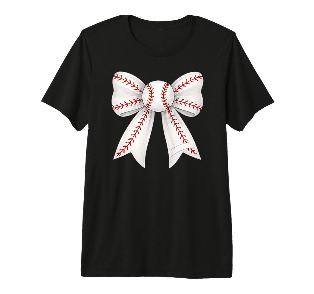 Ribbon Baseball Mothers Day Sports T-Shirt - Custom Art Print Men Women - T-Shirt, Sweatshirt, Hoodie