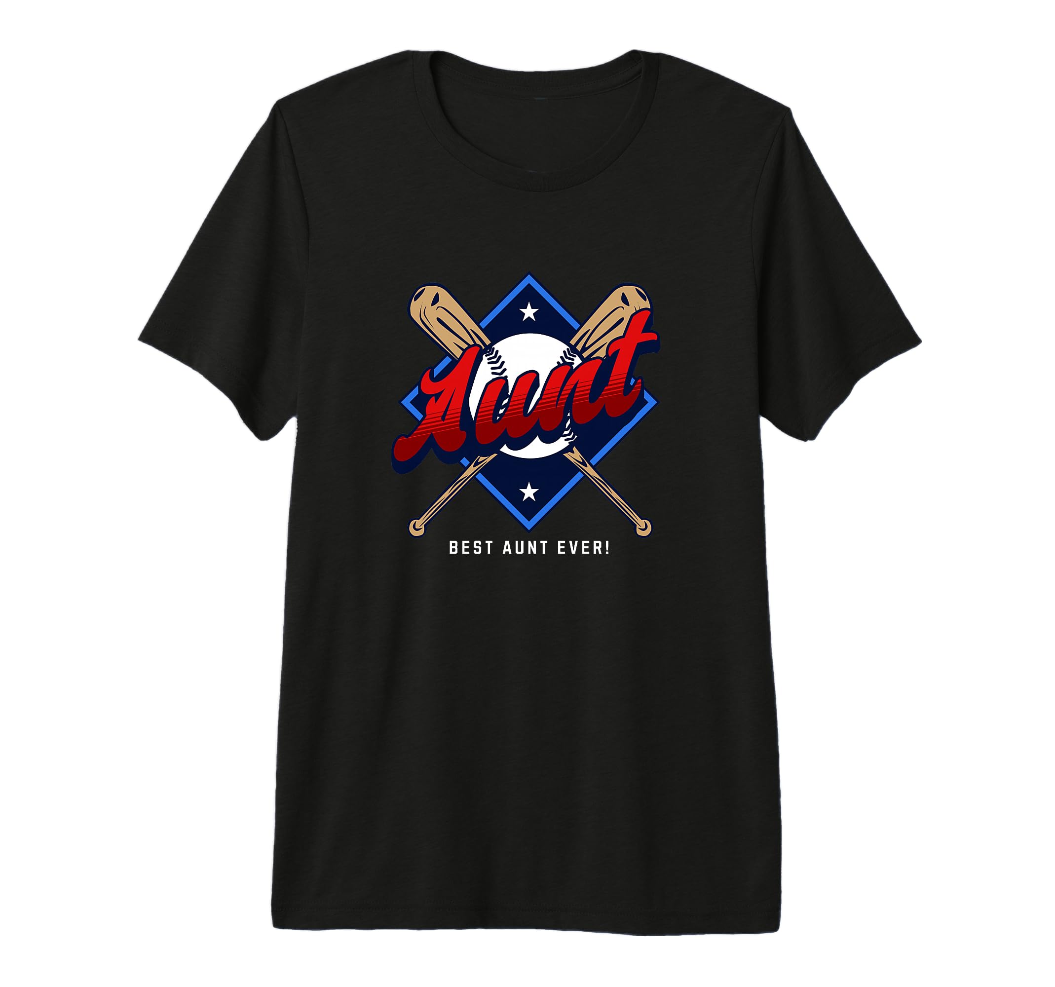 Baseball Aunt Baseball Supporter Tri T-Shirt - Streetwear Style for Adults - T-Shirt, Sweatshirt, Hoodie