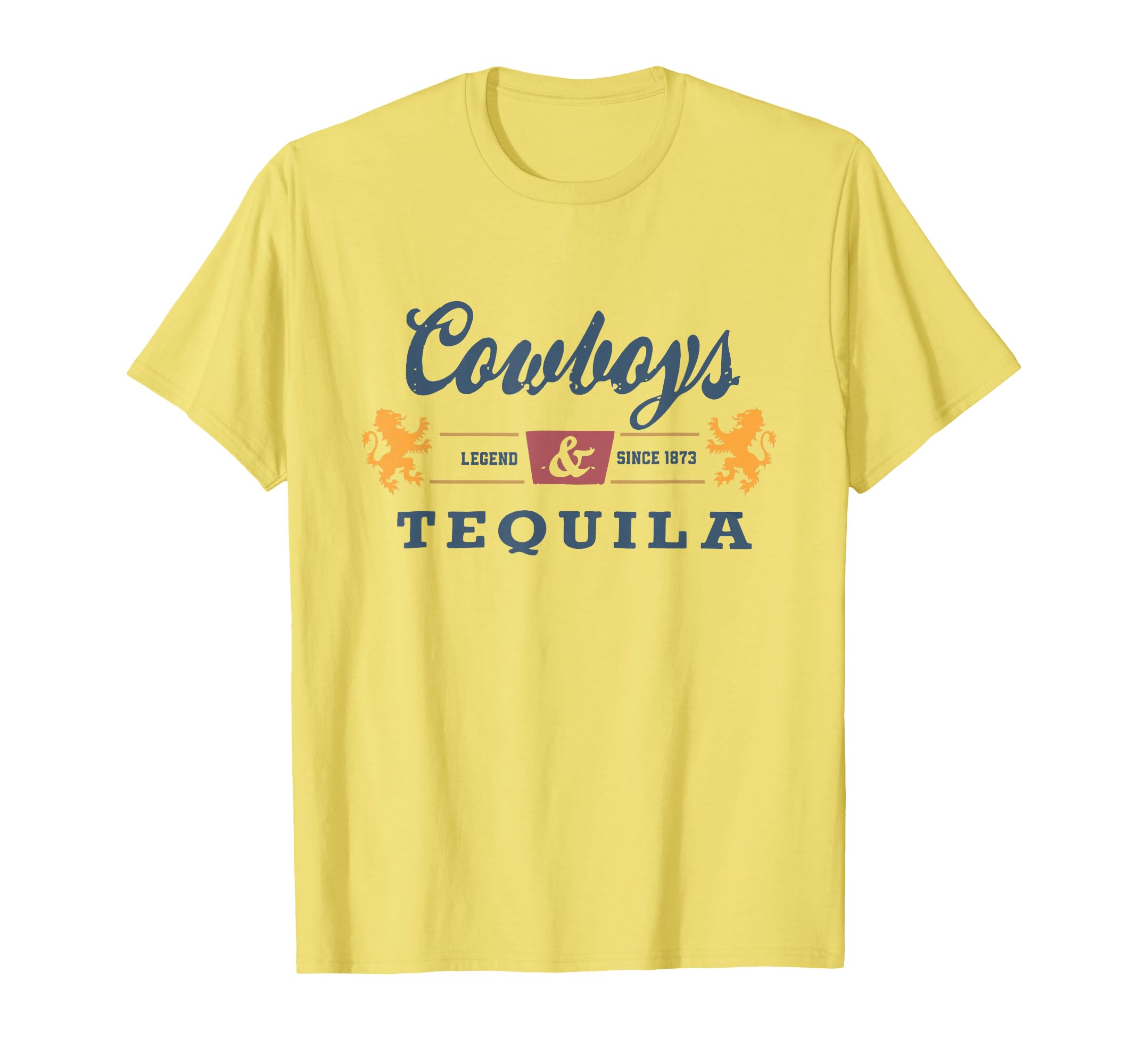 Cowboys And Tequila Western Funny Tequila T-Shirt - Graphic Print Unisex - T-Shirt, Sweatshirt, Hoodie