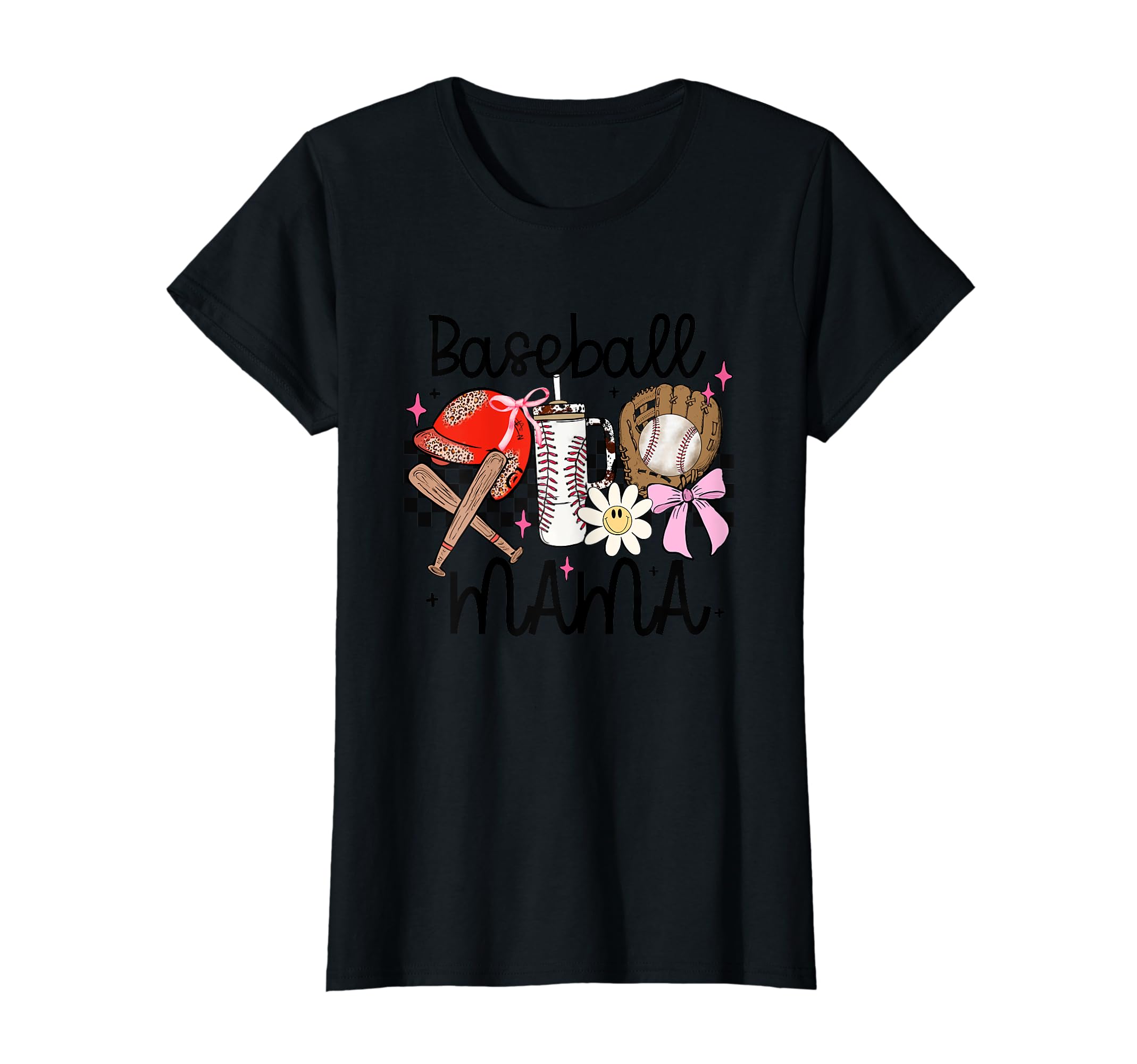 Womens Baseball Mama Mom Mothers Day T-Shirt - Minimalist Print Unisex - T-Shirt, Sweatshirt, Hoodie
