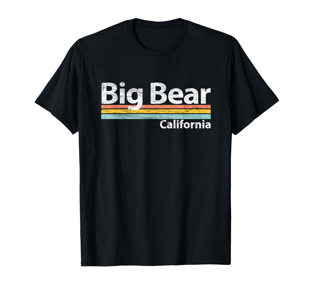 Big Bear California Stripes T-Shirt - Trendy Graphic Unisex - T-Shirt, Sweatshirt, Hoodie