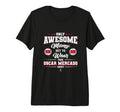 Oscar Mercado Awesome Moms Tri Blend T-Shirt - Unique Graphic Men Women - T-Shirt, Sweatshirt, Hoodie