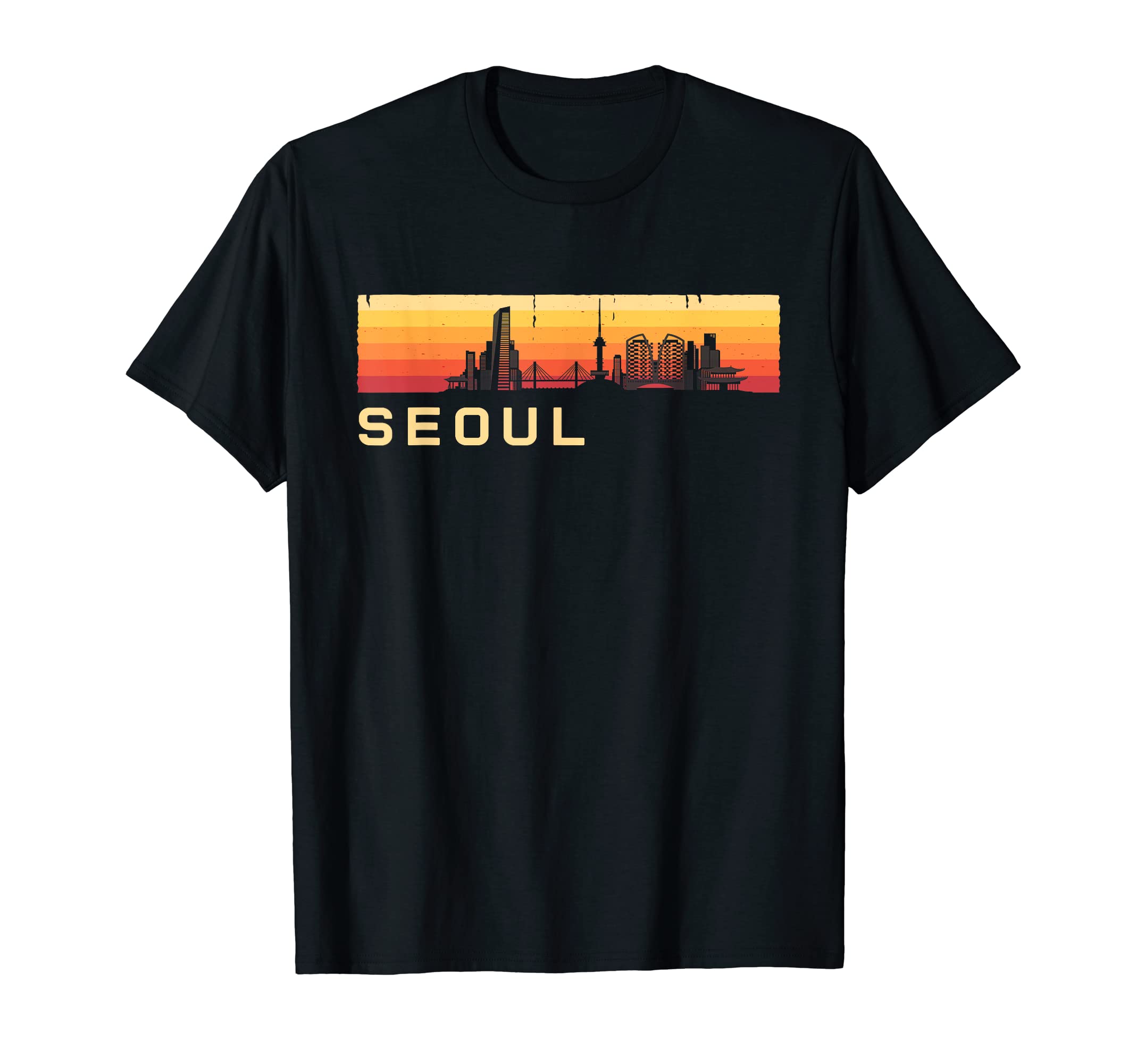 Seoul Skyline City South Korea Souvenir T-Shirt - Streetwear Style Unisex - T-Shirt, Sweatshirt, Hoodie