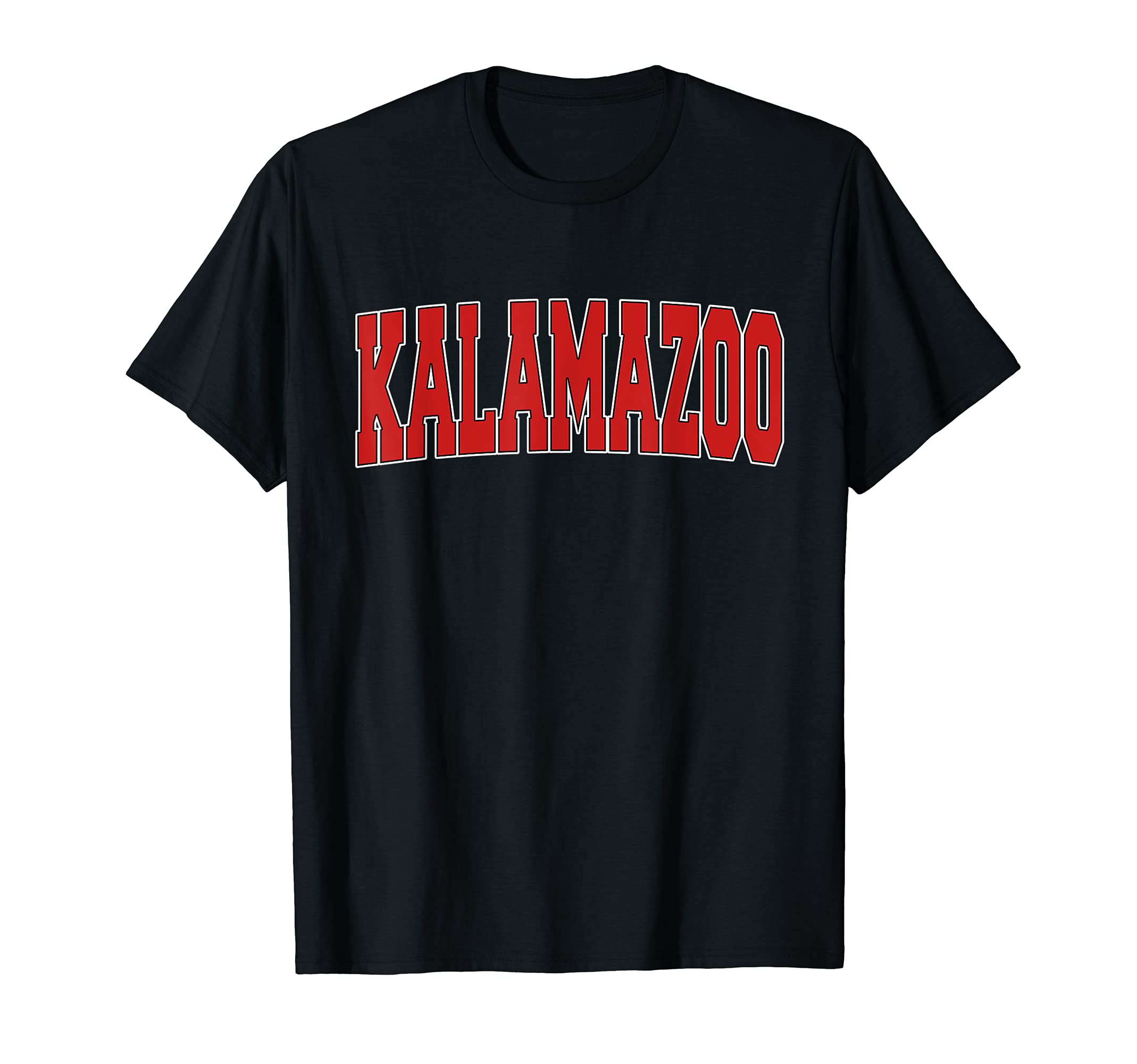 Kalamazoo Mi Michigan Varsity Usa T-Shirt - Casual Everyday Wear Men Women - T-Shirt, Sweatshirt, Hoodie