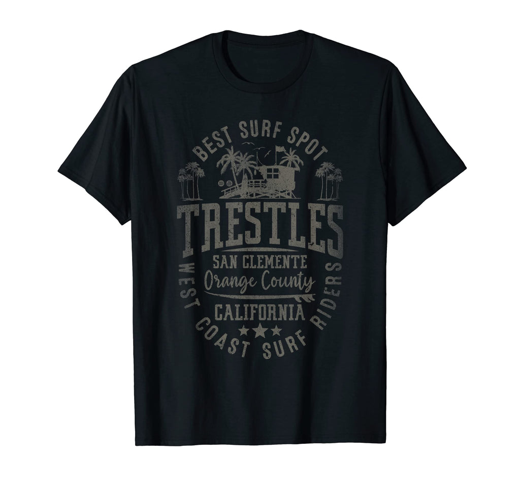 Trestles San Clemente Best Surf Spot T-Shirt - Streetwear Style Unisex - T-Shirt, Sweatshirt, Hoodie