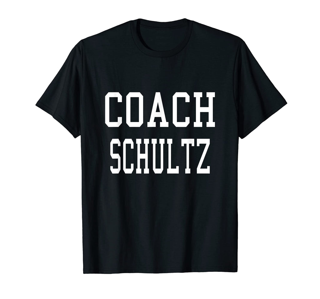 Coach Schultz Custom Football Soccer T-Shirt - Minimalist Print Men Women - T-Shirt, Sweatshirt, Hoodie