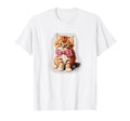 Coquette Kitten Girlcore Y2K T-Shirt - Streetwear Style for Adults - T-Shirt, Sweatshirt, Hoodie