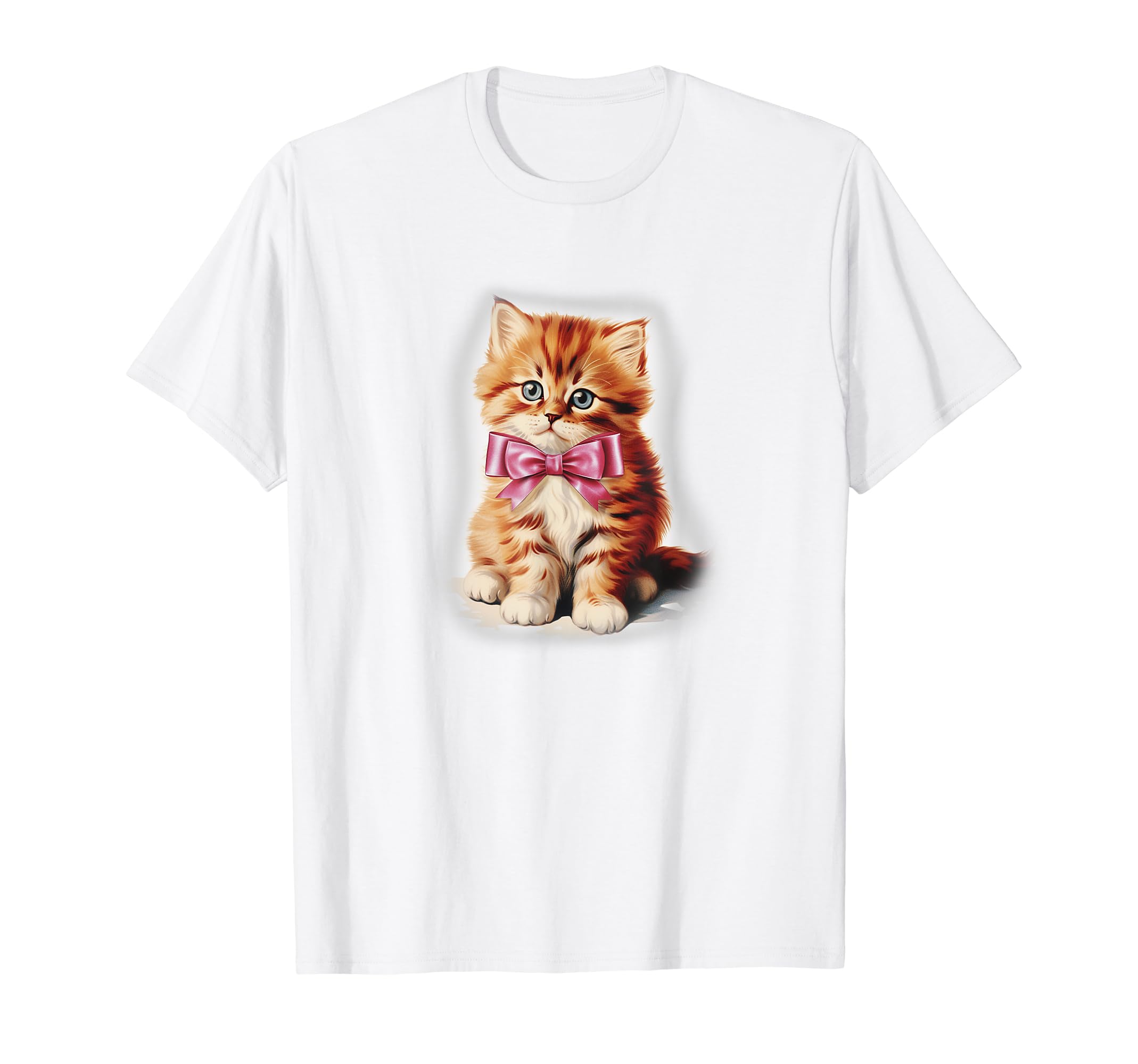 Coquette Kitten Girlcore Y2K T-Shirt - Streetwear Style for Adults - T-Shirt, Sweatshirt, Hoodie