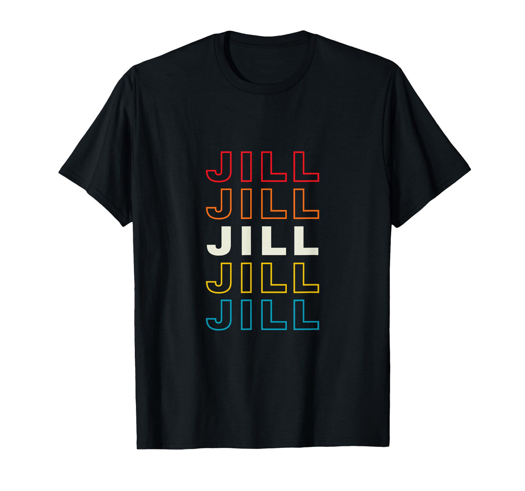 I Love Jill Personalized Sunset First T-Shirt - Novelty Apparel Men Women - T-Shirt, Sweatshirt, Hoodie