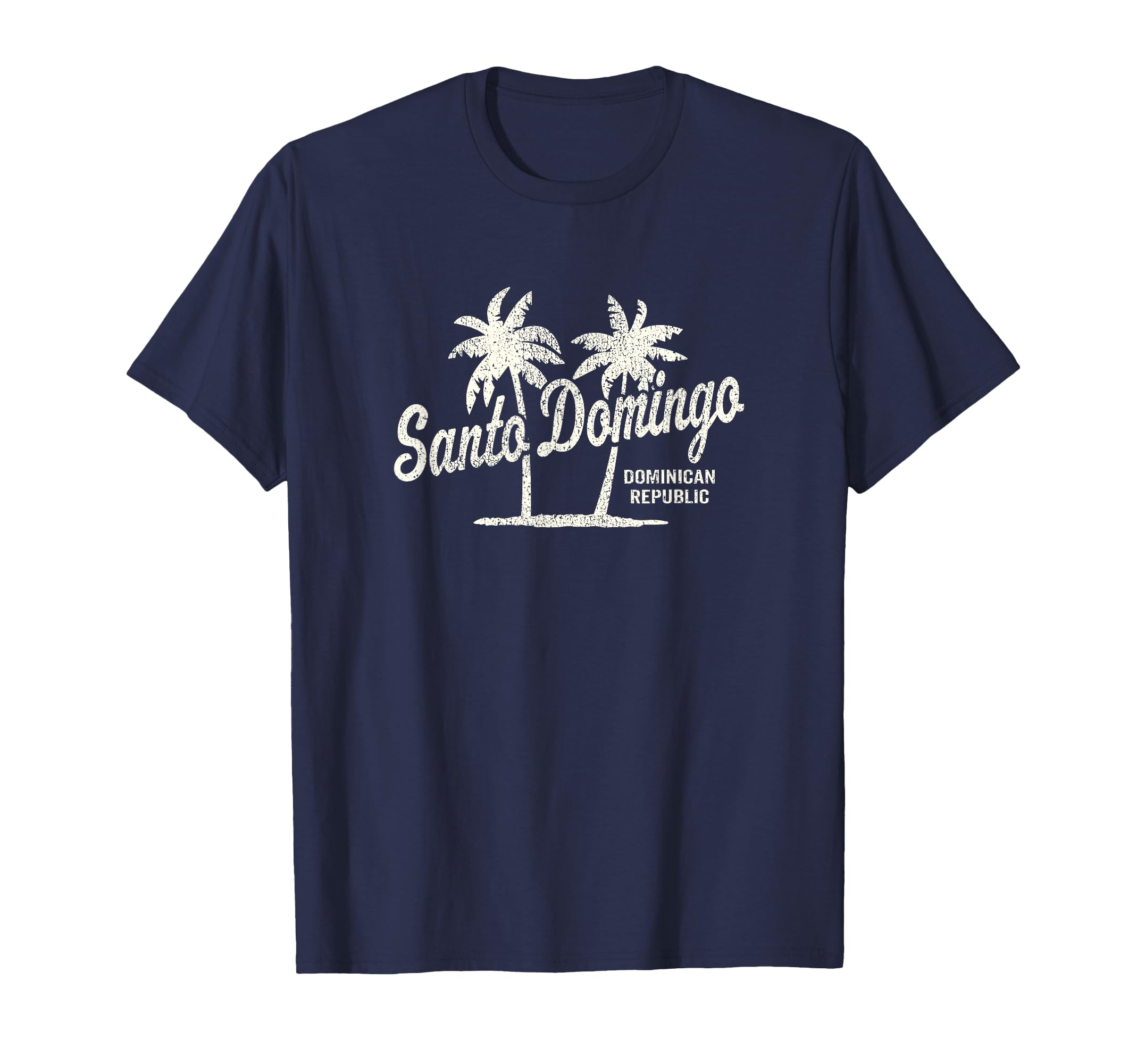 Santo Domingo Dominican Republic 70S Palm T-Shirt - Unique Graphic Unisex - T-Shirt, Sweatshirt, Hoodie