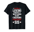 Baseball Sis Baseball Sister Baseball T-Shirt - Graphic Print Men Women - T-Shirt, Sweatshirt, Hoodie