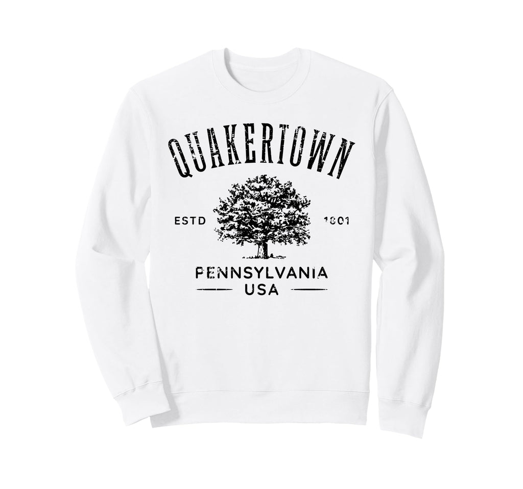 Quakertown Pennsylvania Sweatshirt - Aesthetic Graphic for Adults - T-Shirt, Sweatshirt, Hoodie