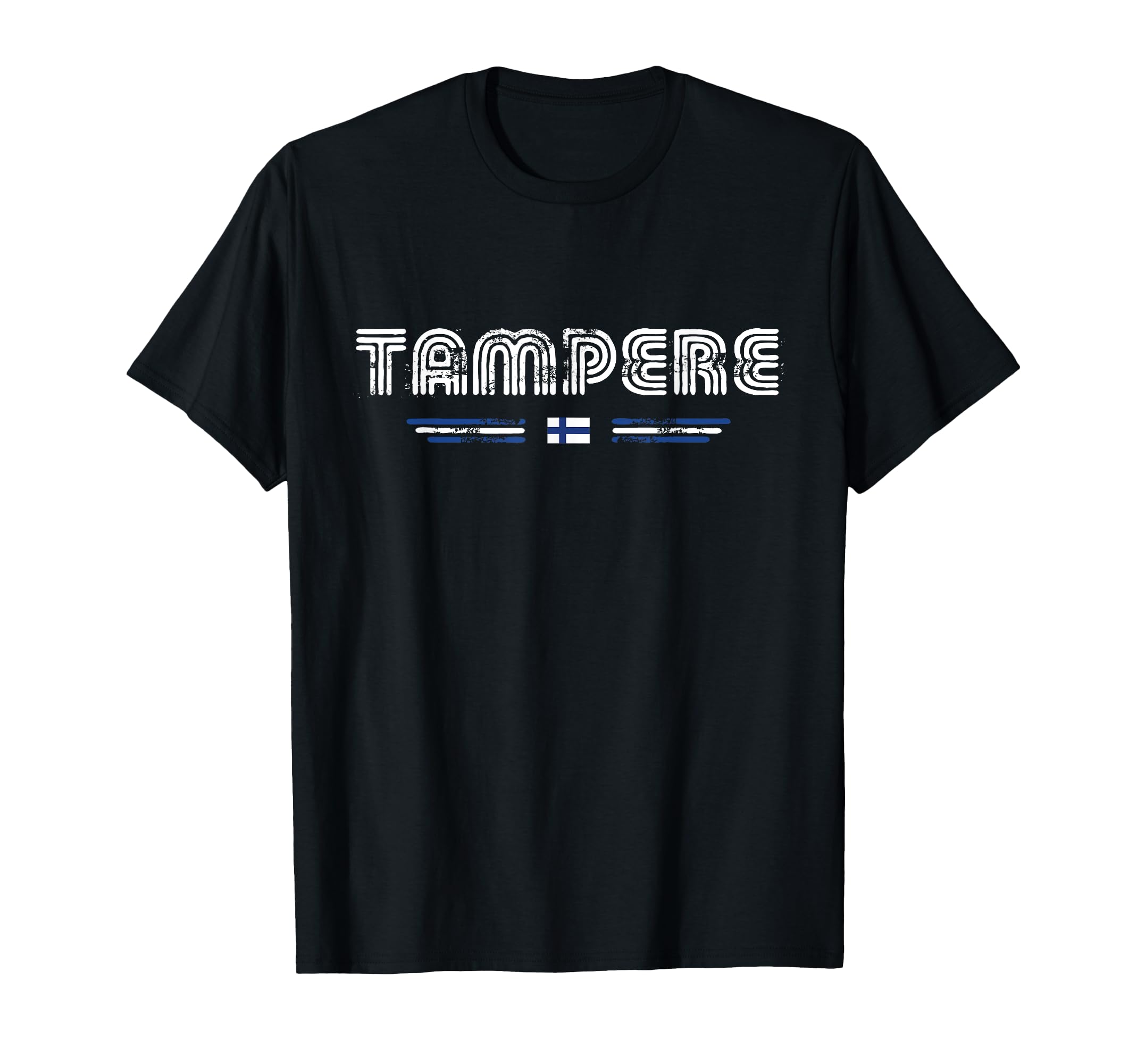 Tampere Finland 70S 80S Type T-Shirt - Fun Novelty Design Men Women - T-Shirt, Sweatshirt, Hoodie