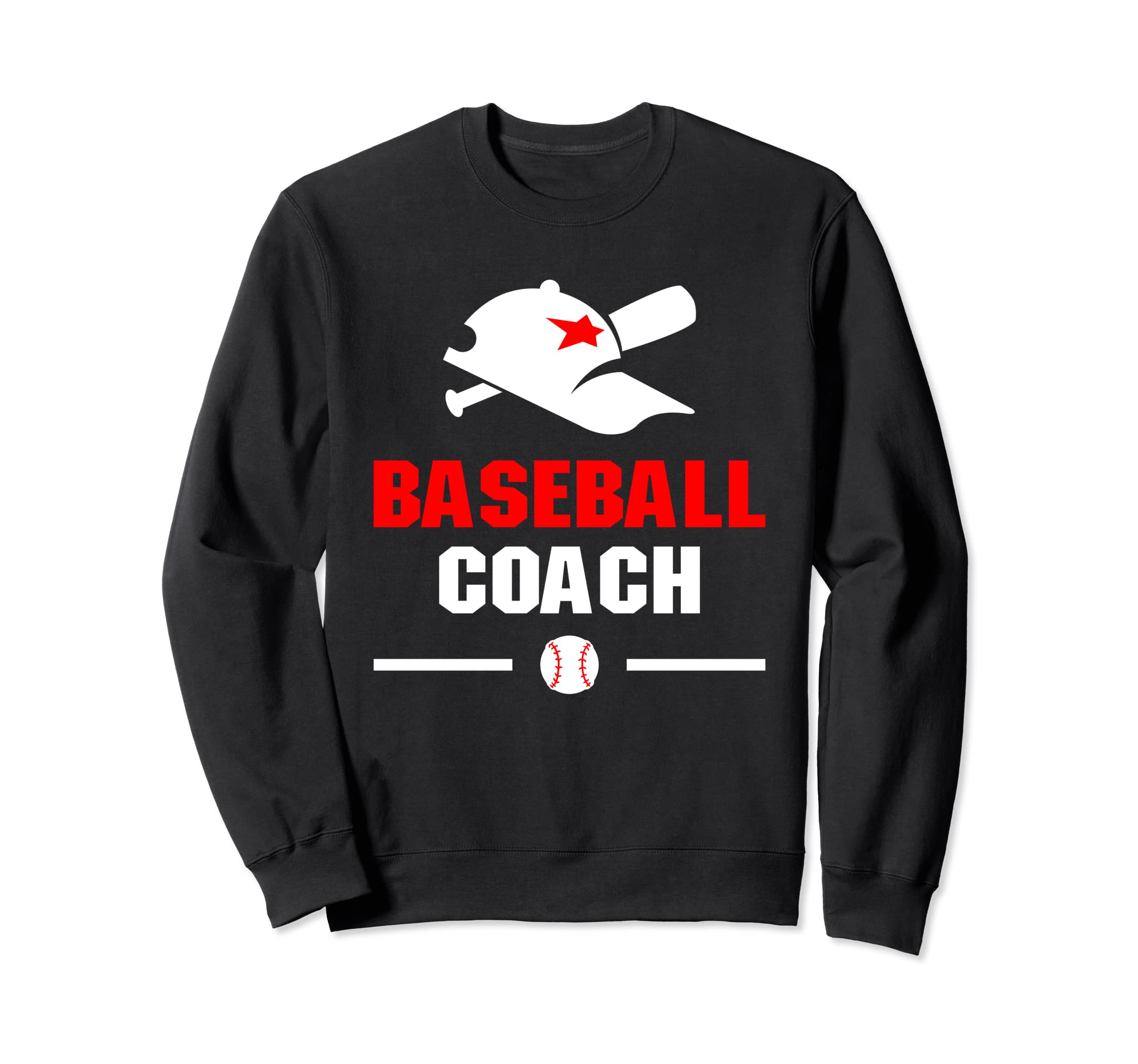 Baseball Coach Player Baseball Lover Sweatshirt - Graphic Print for Adults - T-Shirt, Sweatshirt, Hoodie