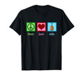 Peace Love Cello Cellist Gift T-Shirt - Custom Art Print for Adults - T-Shirt, Sweatshirt, Hoodie