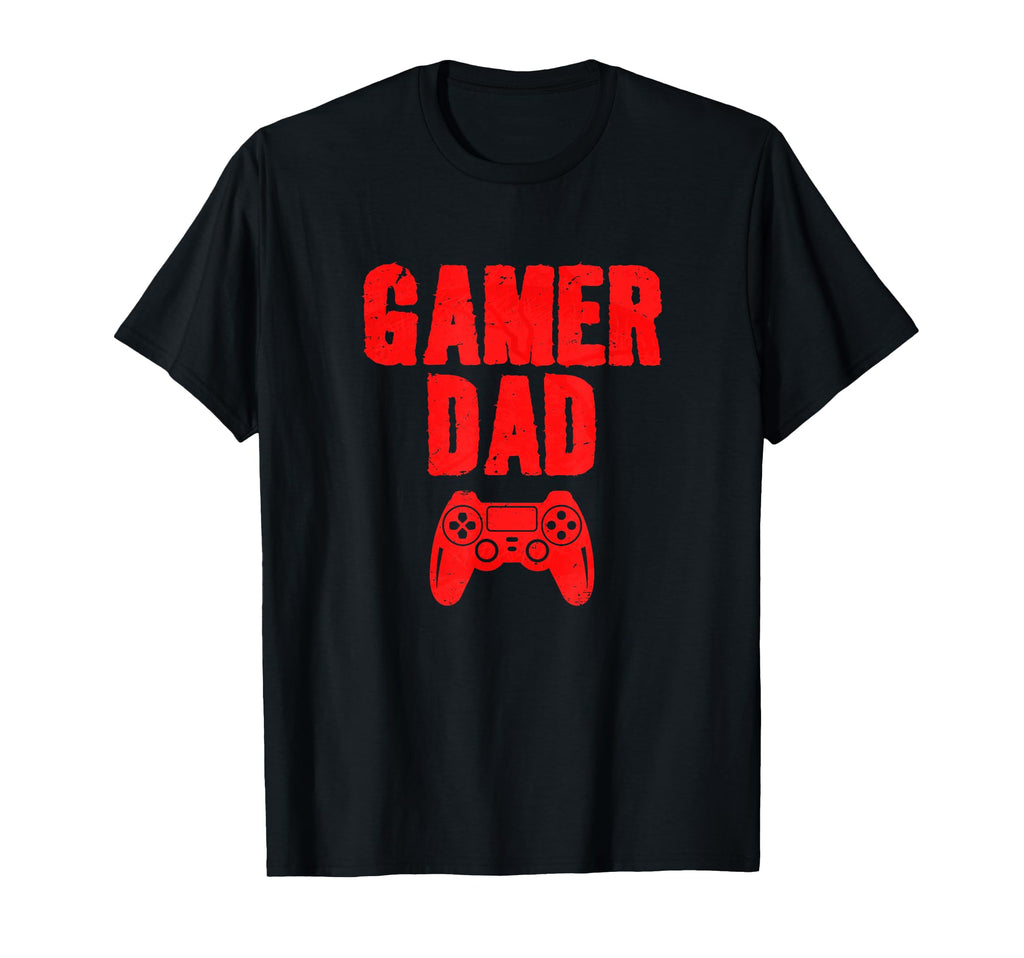 Funny Gamer Dad Fathers Day 2025 T-Shirt - Custom Art Print Unisex - T-Shirt, Sweatshirt, Hoodie