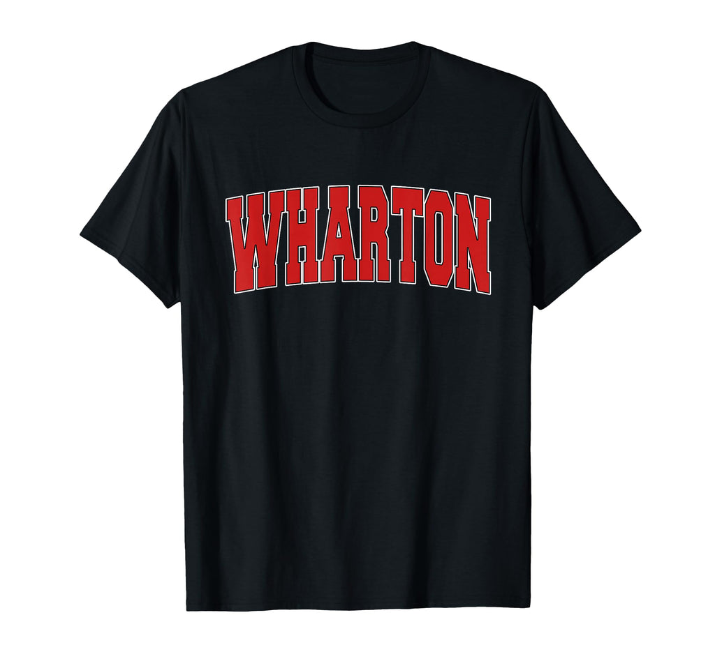 Wharton Tx Texas Varsity Usa Sports T-Shirt - Unique Graphic Men Women - T-Shirt, Sweatshirt, Hoodie