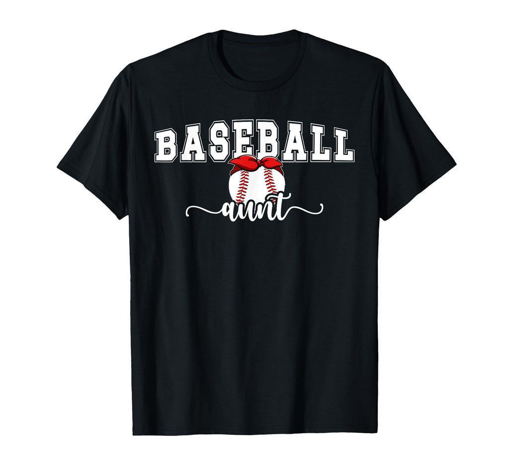 Baseball Aunt Proud Aunt Baseball Player T-Shirt - Streetwear Style Unisex - T-Shirt, Sweatshirt, Hoodie