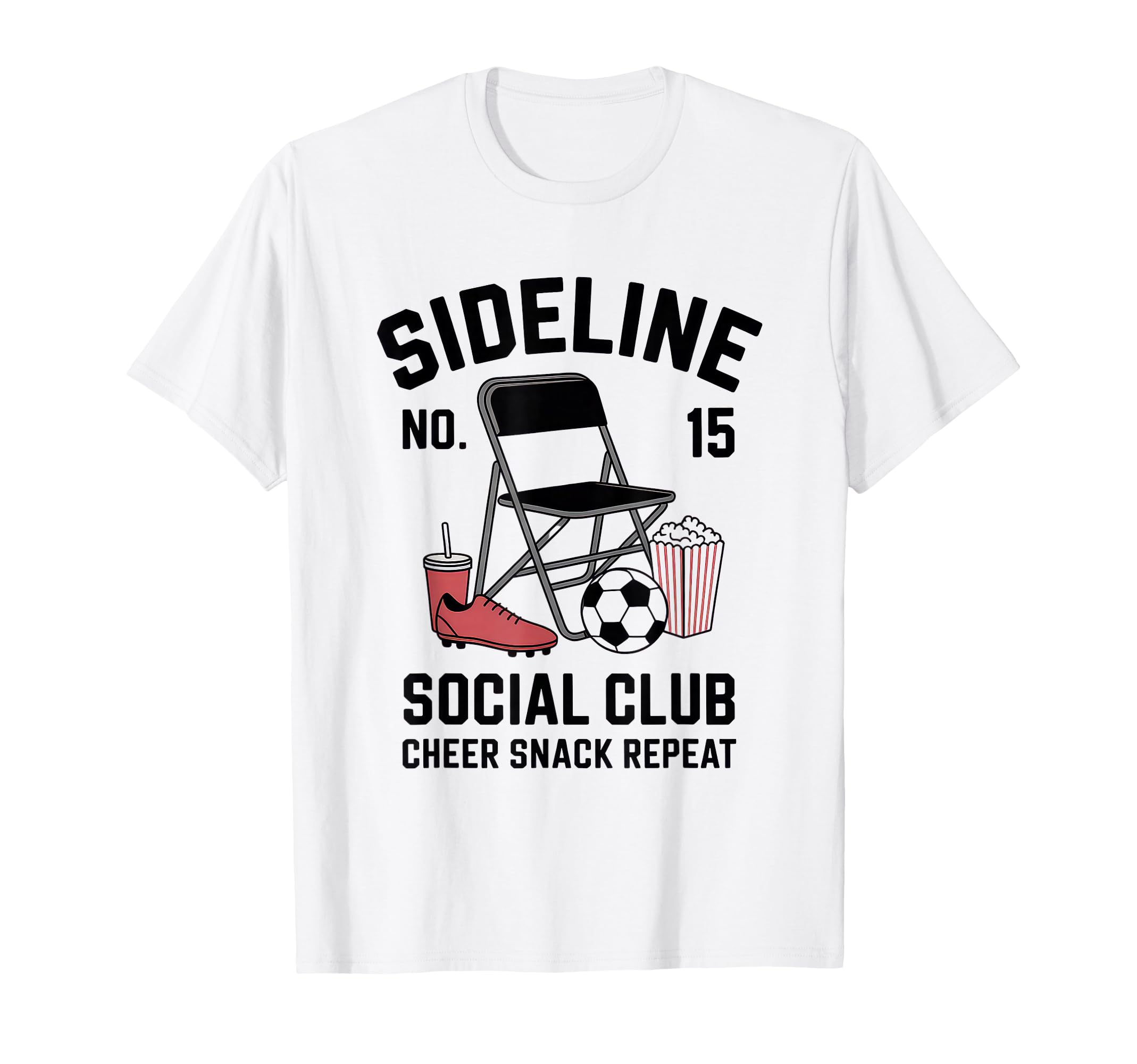 Sideline Social Club Soccer Mom Game T-Shirt - Casual Everyday Wear Unisex - T-Shirt, Sweatshirt, Hoodie