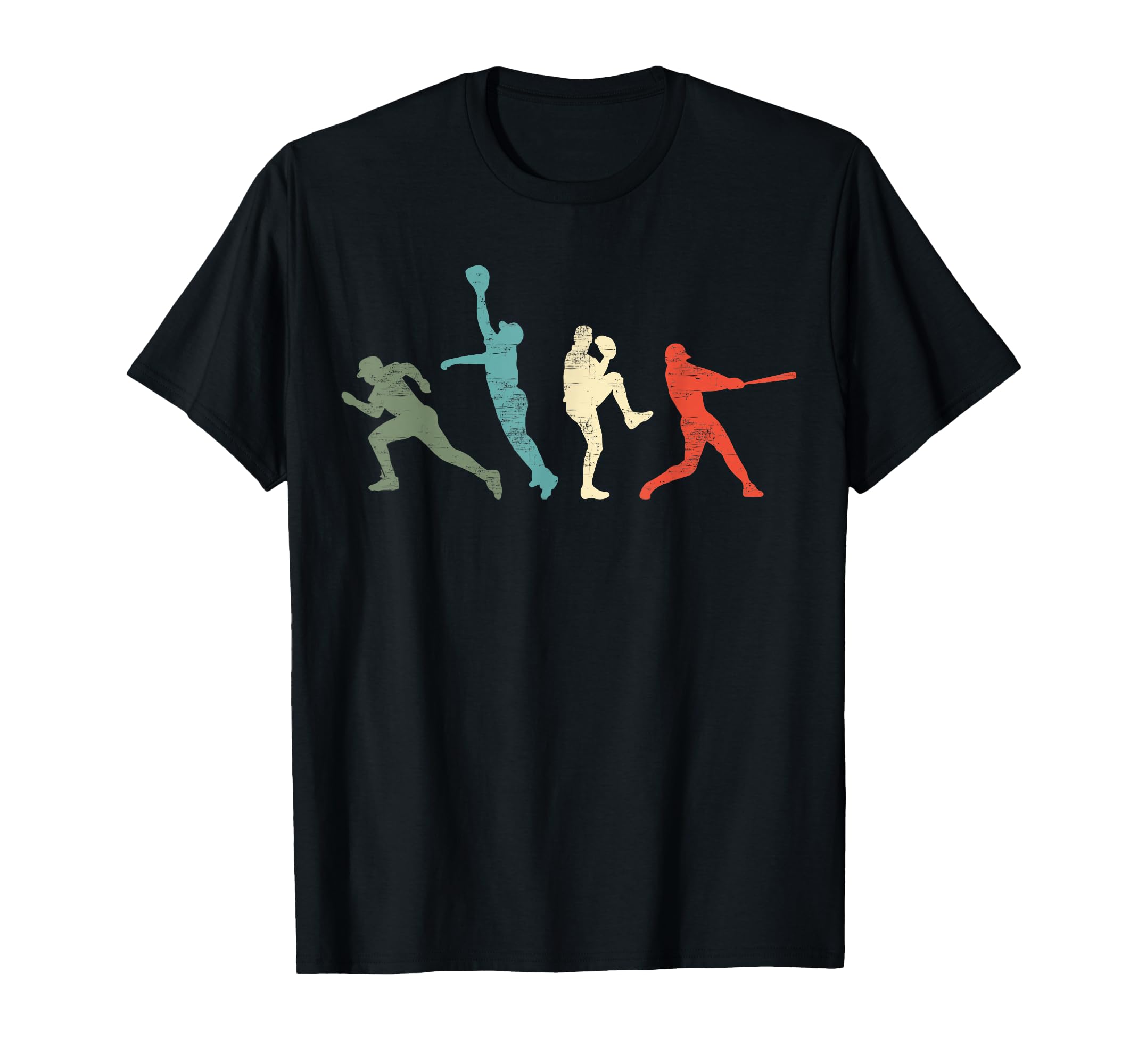 Baseball Catcher Pitcher Batter T-Shirt - Custom Art Print for Adults - T-Shirt, Sweatshirt, Hoodie