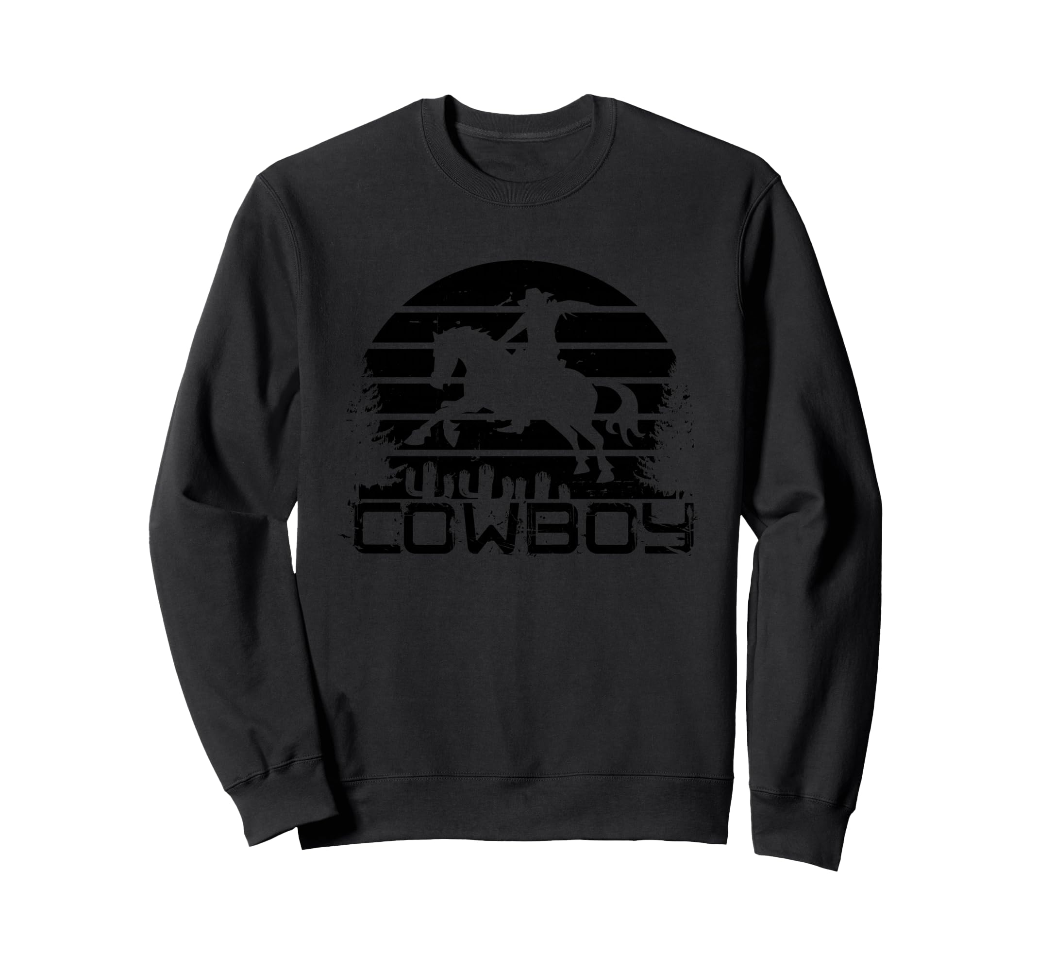 Cowboy Country Rodeo Texas Bull Sweatshirt - Fun Novelty Design for Adults - T-Shirt, Sweatshirt, Hoodie