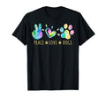 Peace Love Dogs Tie Dye Pet Lover T-Shirt - Streetwear Style Men Women - T-Shirt, Sweatshirt, Hoodie