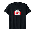 Canada Curling Rock Distressed T-Shirt - Trendy Graphic for Adults - T-Shirt, Sweatshirt, Hoodie