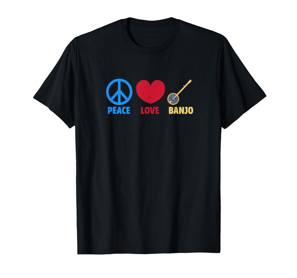 Im Peaceful Lovely Banjo Player T-Shirt - Trendy Graphic Unisex - T-Shirt, Sweatshirt, Hoodie