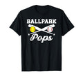 Ballpark Pops Softball Baseball Pops T-Shirt - Graphic Print for Adults - T-Shirt, Sweatshirt, Hoodie