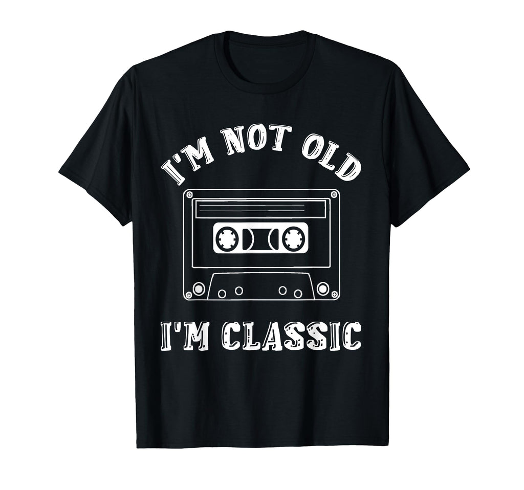 Im Not Old Im Cassette Tapes 90S T-Shirt - Trendy Graphic for Adults - T-Shirt, Sweatshirt, Hoodie