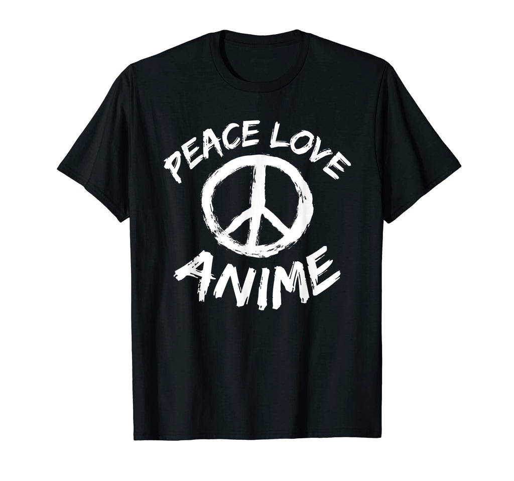 Animated Cartoons Japan Peace Love T-Shirt - Novelty Apparel Men Women - T-Shirt, Sweatshirt, Hoodie