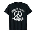 Animated Cartoons Japan Peace Love T-Shirt - Novelty Apparel Men Women - T-Shirt, Sweatshirt, Hoodie