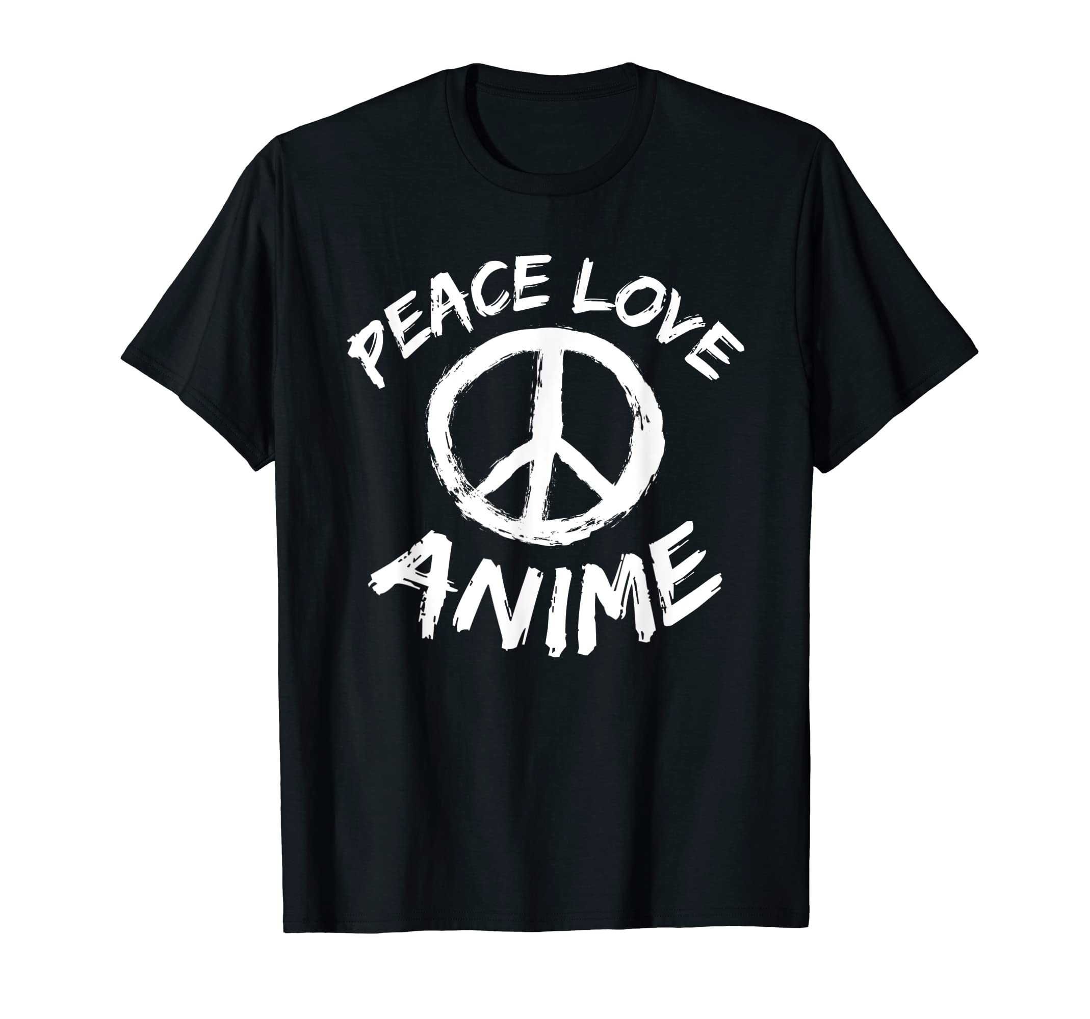 Animated Cartoons Japan Peace Love T-Shirt - Novelty Apparel Men Women - T-Shirt, Sweatshirt, Hoodie